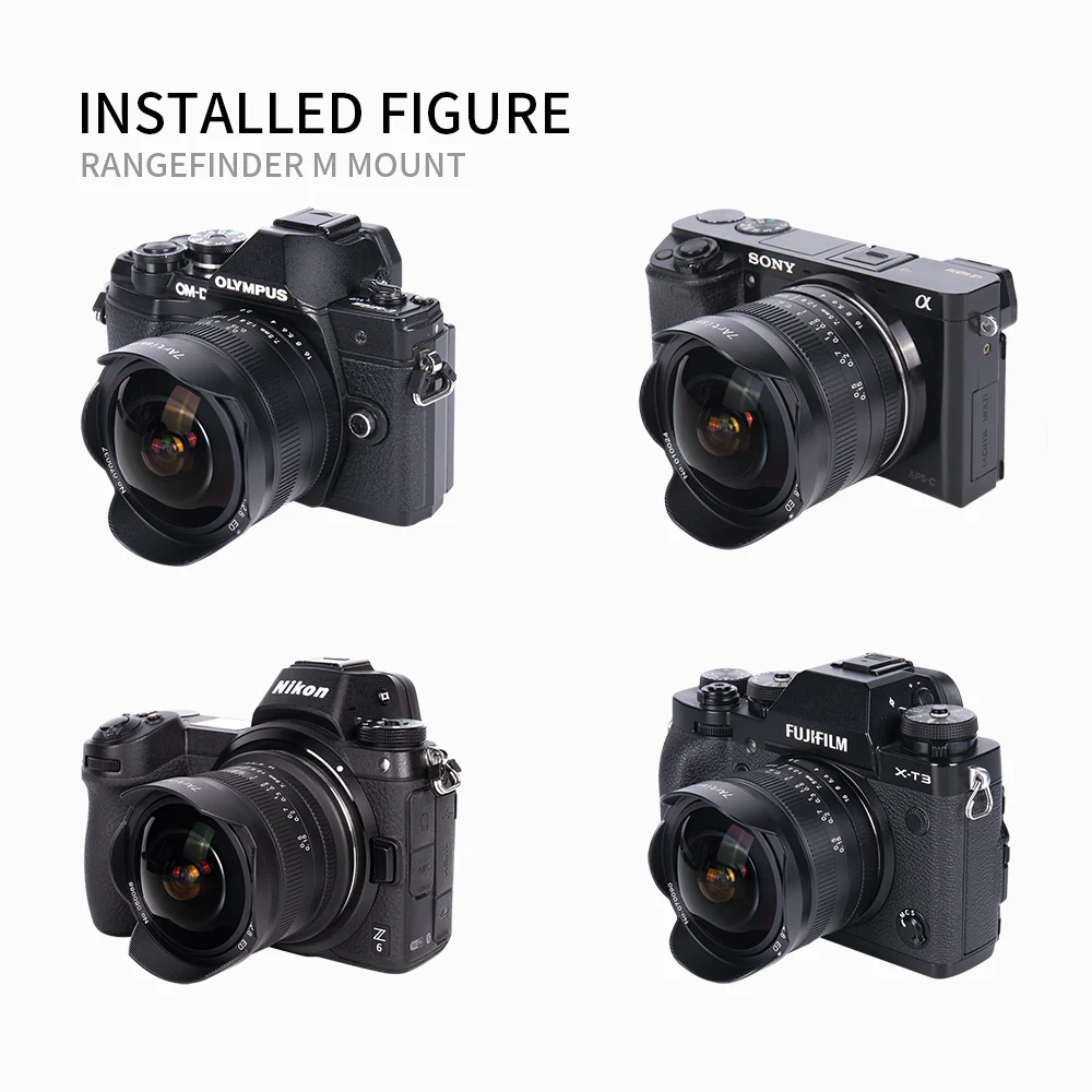 MF 7.5mm f/2.8 Mark II APS-C lens for E/EOS-M/EOS-R/FX/M43/Z - Image 9