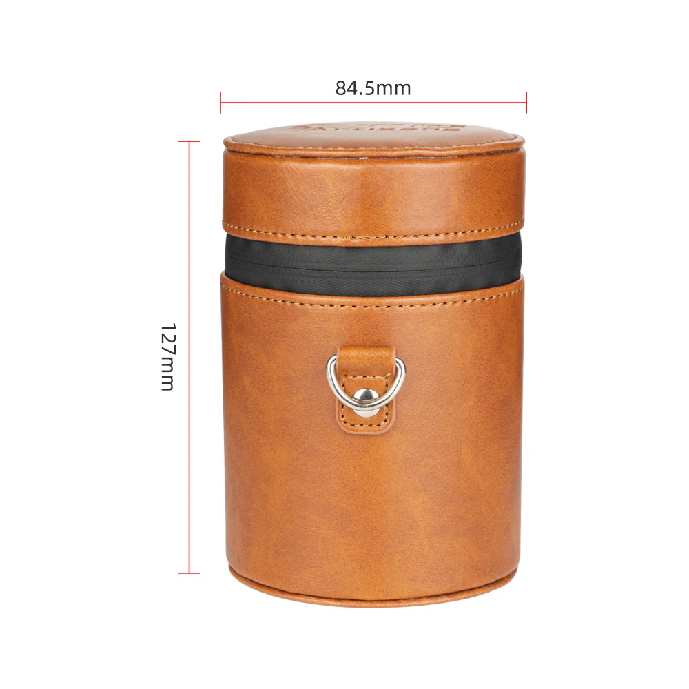 High-end PU leather lens case for camera lenses - Image 10
